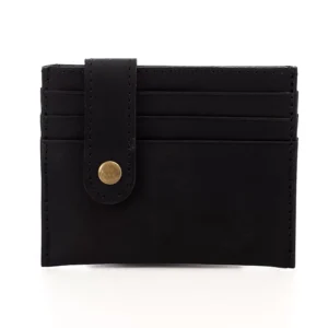 CROSSLAND Genuine Leather Cardholder with 6 ID Card Slots