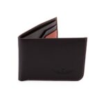 CROSSLAND Genuine Leather Wallet Bi-Fold Black RFID