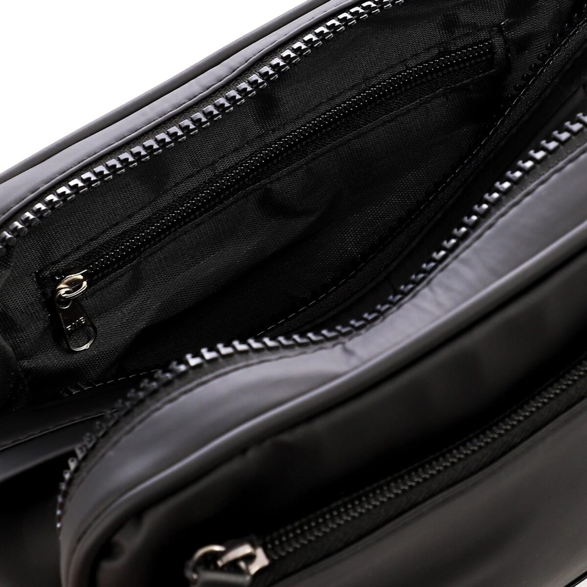 Black Waterproof Clutch Handbag For Men, Adjustable Strap and Safety Mobile Pocket - Image 5