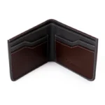 Genuine Leather Wallet,Secret Card Slots-RFID Blocking Technology-Grey - Image 3