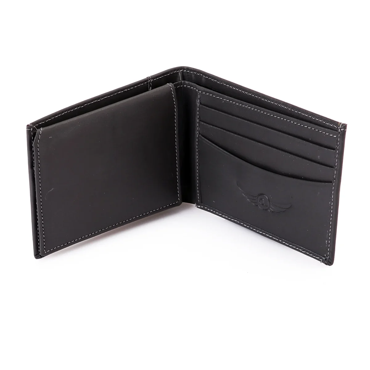 Genuine Leather Wallet For men Grey