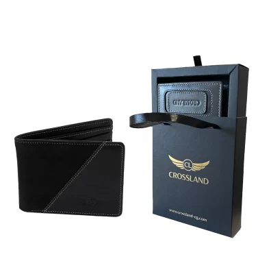 Genuine Leather Wallet For men Black