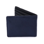 Chamois With Leather Men’s Wallet – Slim Bifold Two-Tone Wallet with Multiple Card Slots - Image 4