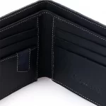 Genuine Leather Wallet For men Navy Blue