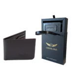 Genuine Leather Wallet For men Grey