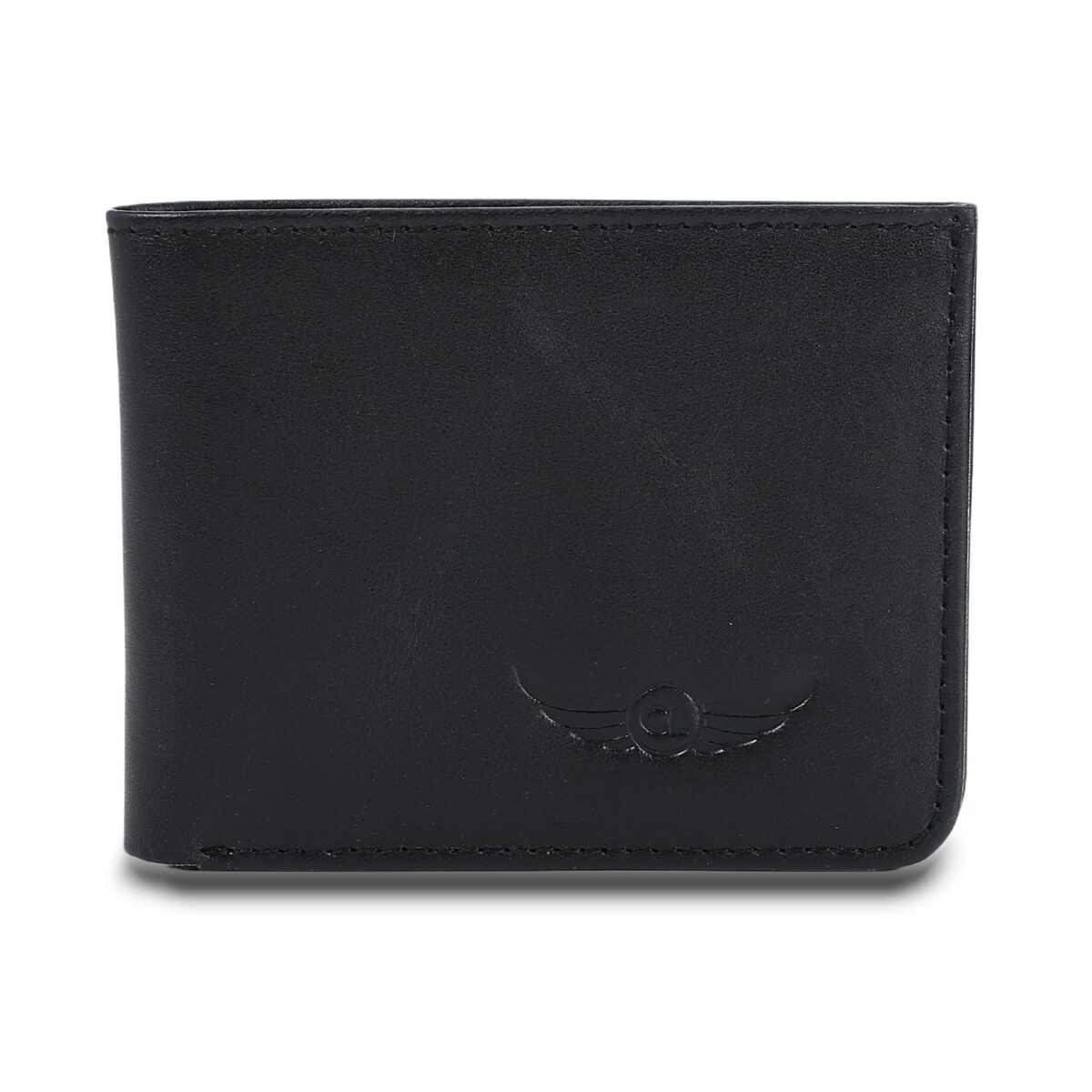 Genuine Leather Two-Tone Bifold Leather Wallet ,Slim Design - Image 3