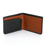 Genuine Leather Slim Bifold Wallet for Men, 6 ID Slots, RFID Blocking Technology - Image 2