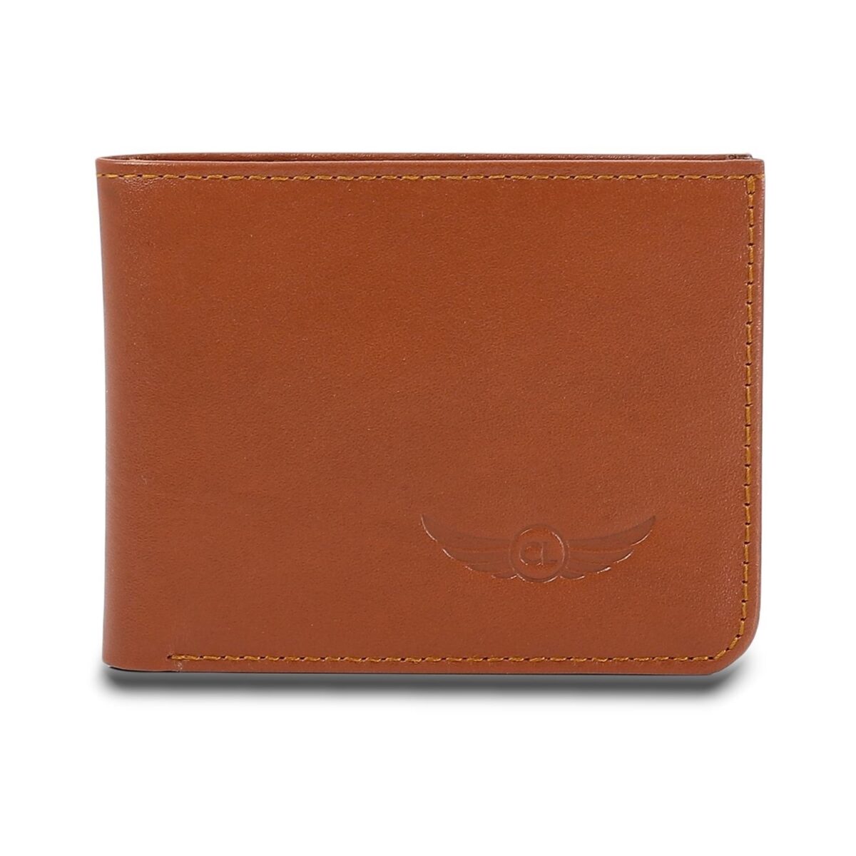 CROSSLAND Genuine Leather Bi-Fold Wallet for Men – 6 Card Slots + 2 Money Pockets - Image 4