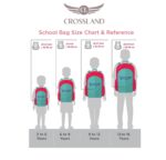 CROSSLAND 18 Inch School Backpack – Lightweight & Durable Size Guied