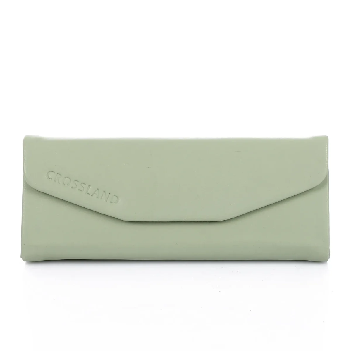 Eyewear Folding Slim Case , Velvet Lining – Pistachio - Image 5