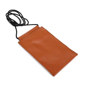 leather Pouch case with Strap for hanging around the neck or crossbody-Havan