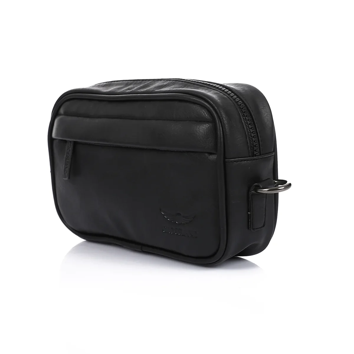 Genuine Leather Handbag Crossbody For Men - Adjusted Hand Strap - Image 3
