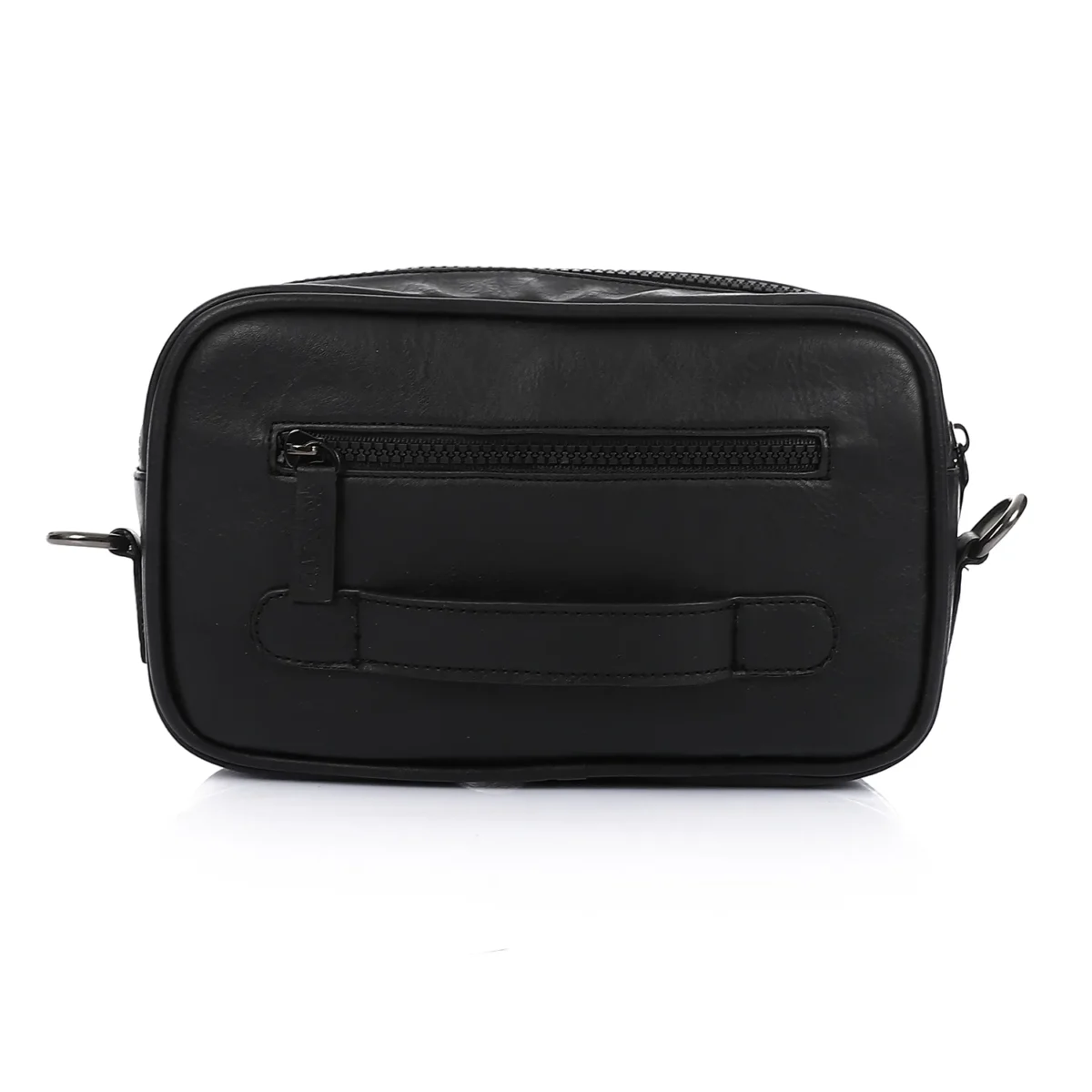 Genuine Leather Handbag Crossbody For Men - Adjusted Hand Strap - Image 4