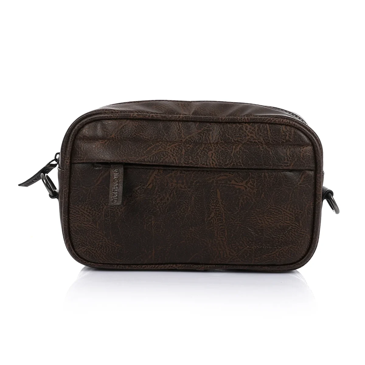Genuine Leather Handbag Crossbody For Men - Adjusted Hand Strap - Image 2