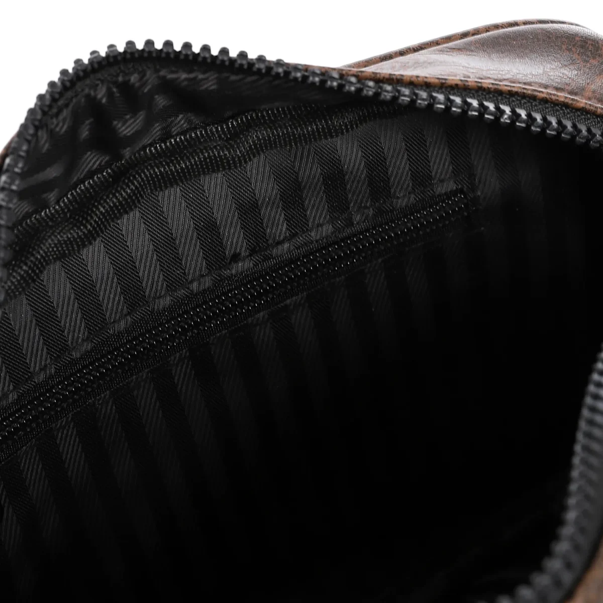 Genuine Leather Handbag Crossbody For Men - Adjusted Hand Strap - Image 5