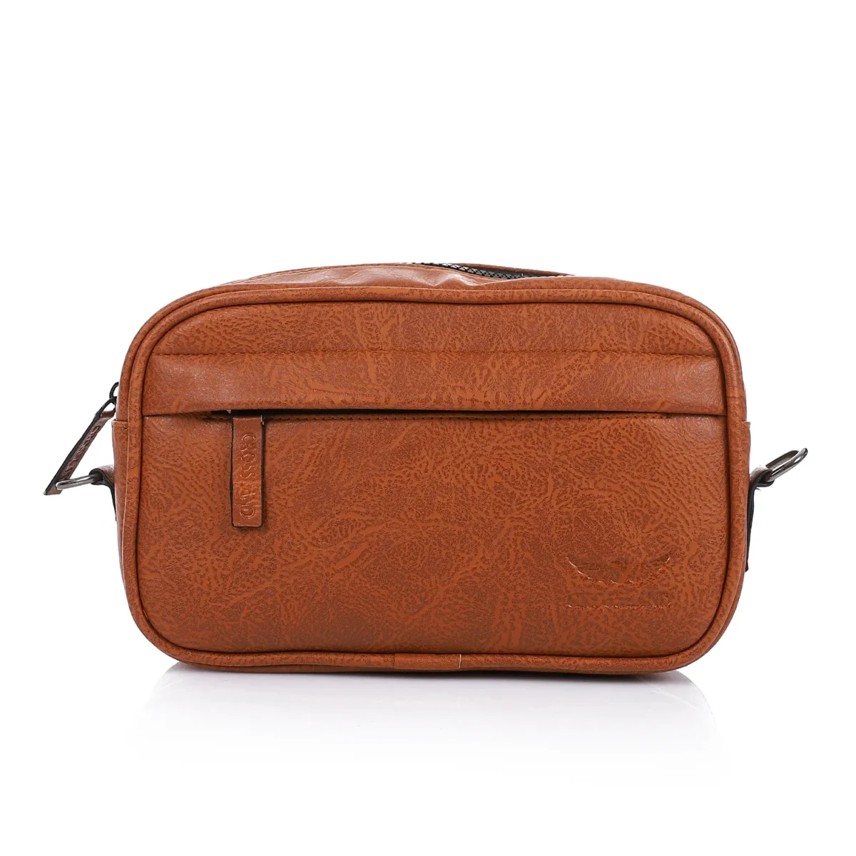 Genuine Leather Handbag Crossbody For Men - Adjusted Hand Strap - Image 2