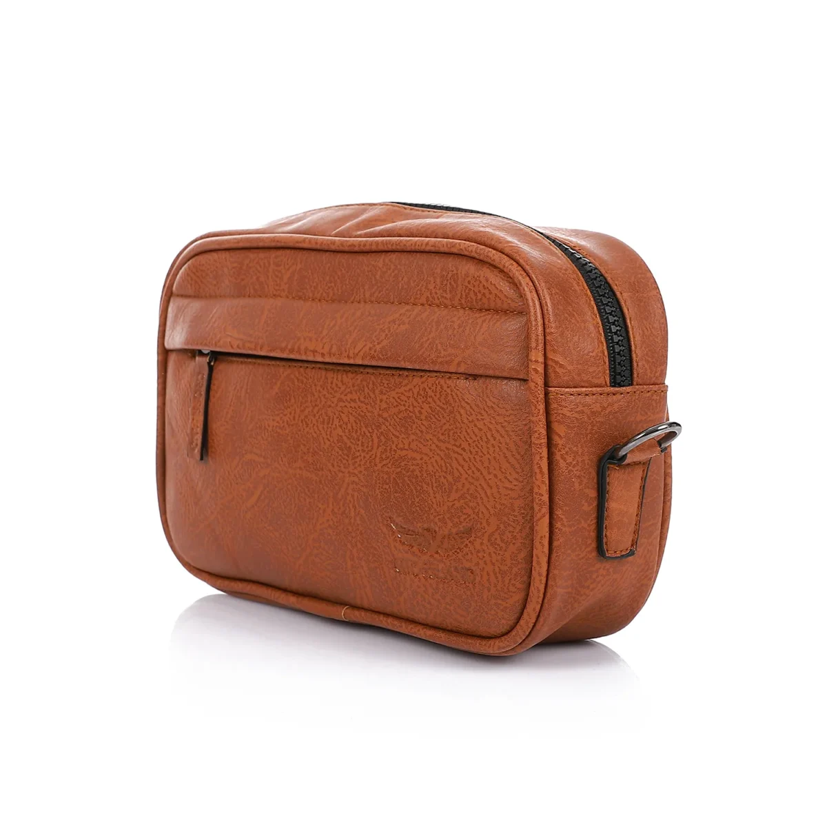 Genuine Leather Handbag Crossbody For Men - Adjusted Hand Strap - Image 3