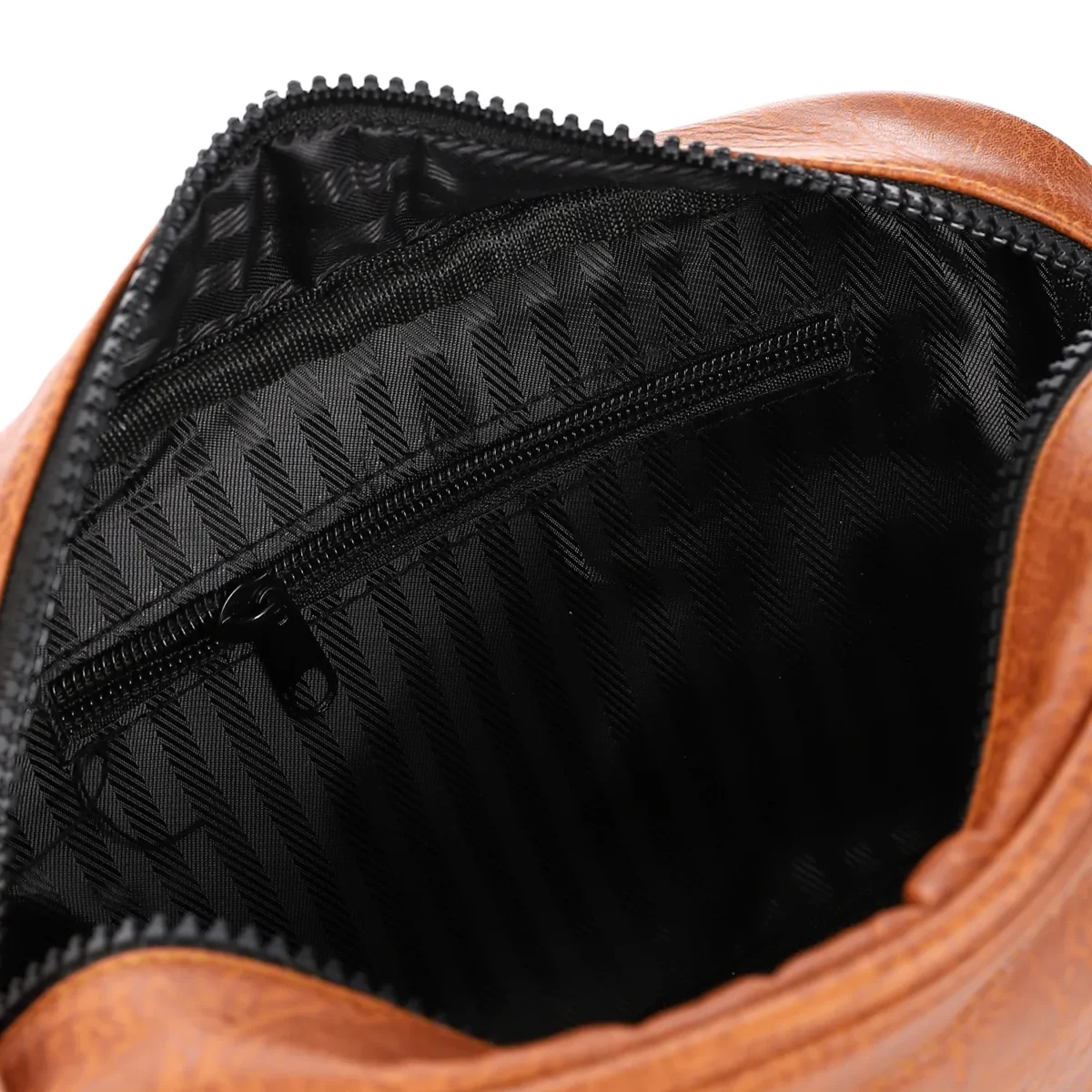 Genuine Leather Handbag Crossbody For Men - Adjusted Hand Strap - Image 5