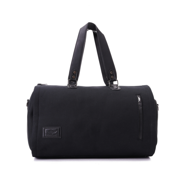 Black Folding Duffel Bag
