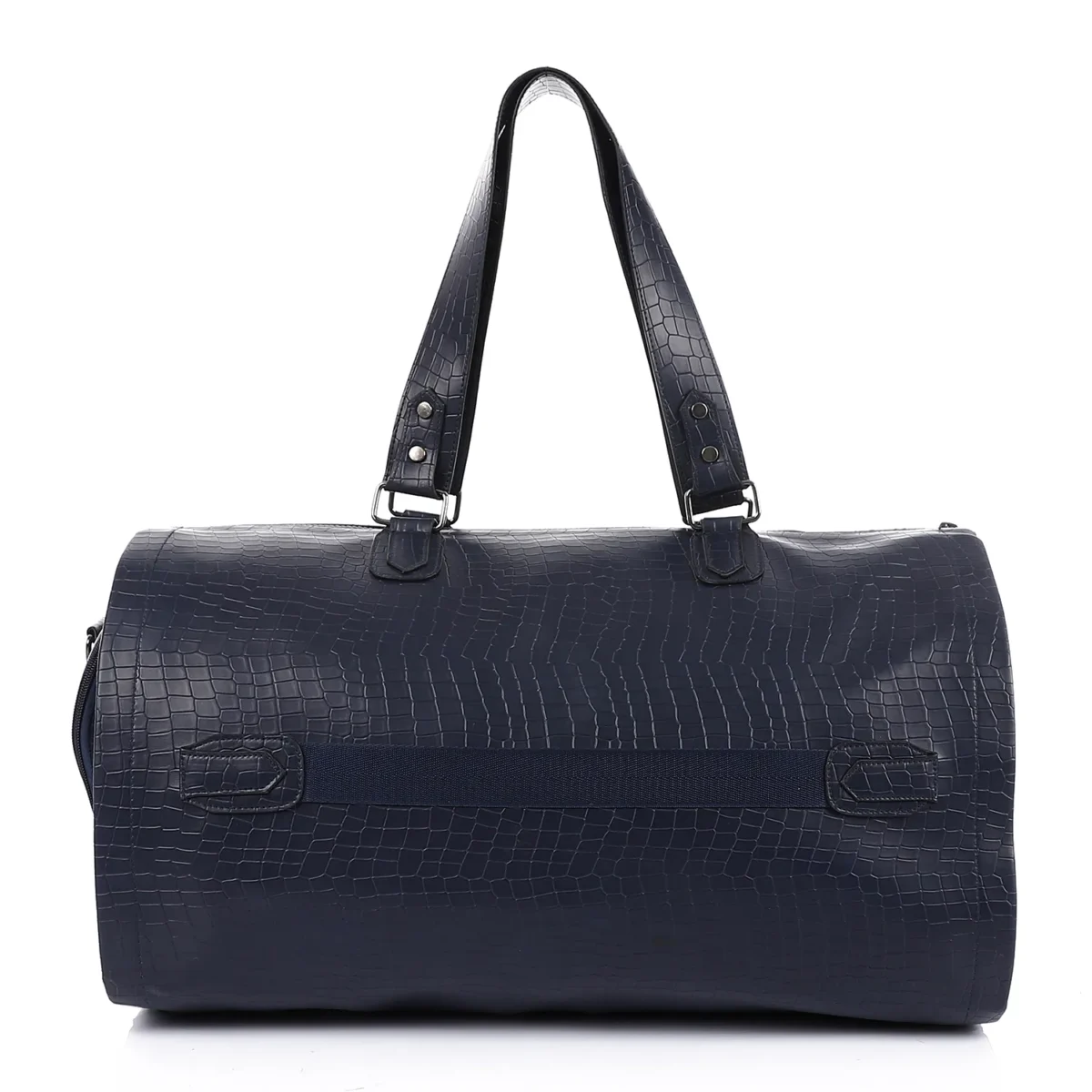 Premium Folding Duffel Bag Crocodile Leather, Cabin Size with Suit and Shoe Compartments - Image 8