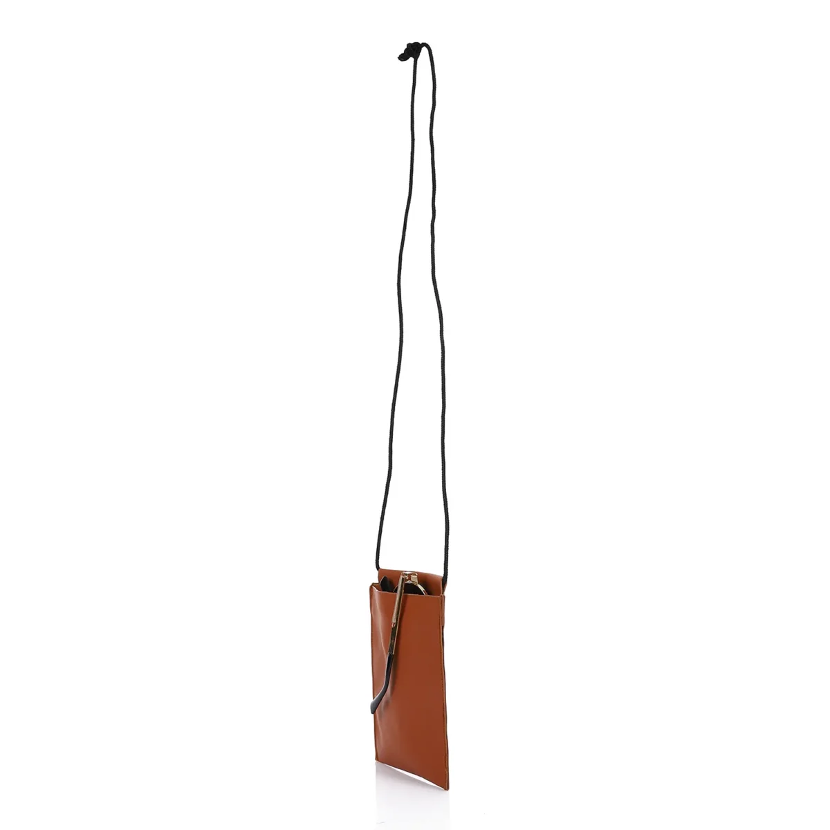 leather Pouch case with Strap for hanging around the neck or crossbody-Havan - Image 2