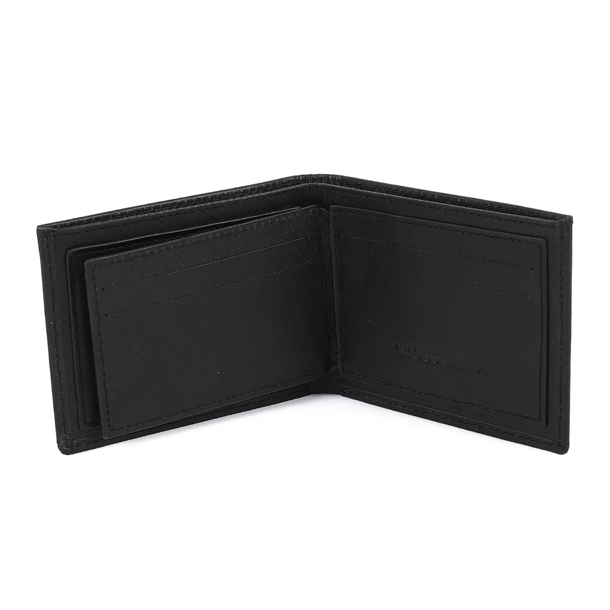 Men's Genuine Nabba Leather Tri-Fold Wallet - Card Holder Integrated - RFID Blocking Technology - Image 5