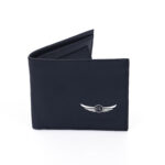 Genuine Leather Slim Bifold Wallet for Men, 6 ID Slots, RFID Blocking Technology