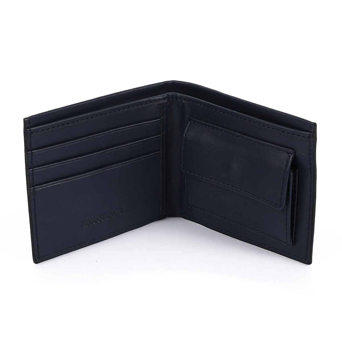 Genuine Leather Slim Bifold Wallet for Men, 3 ID Slots and Coin Pocket - Image 4