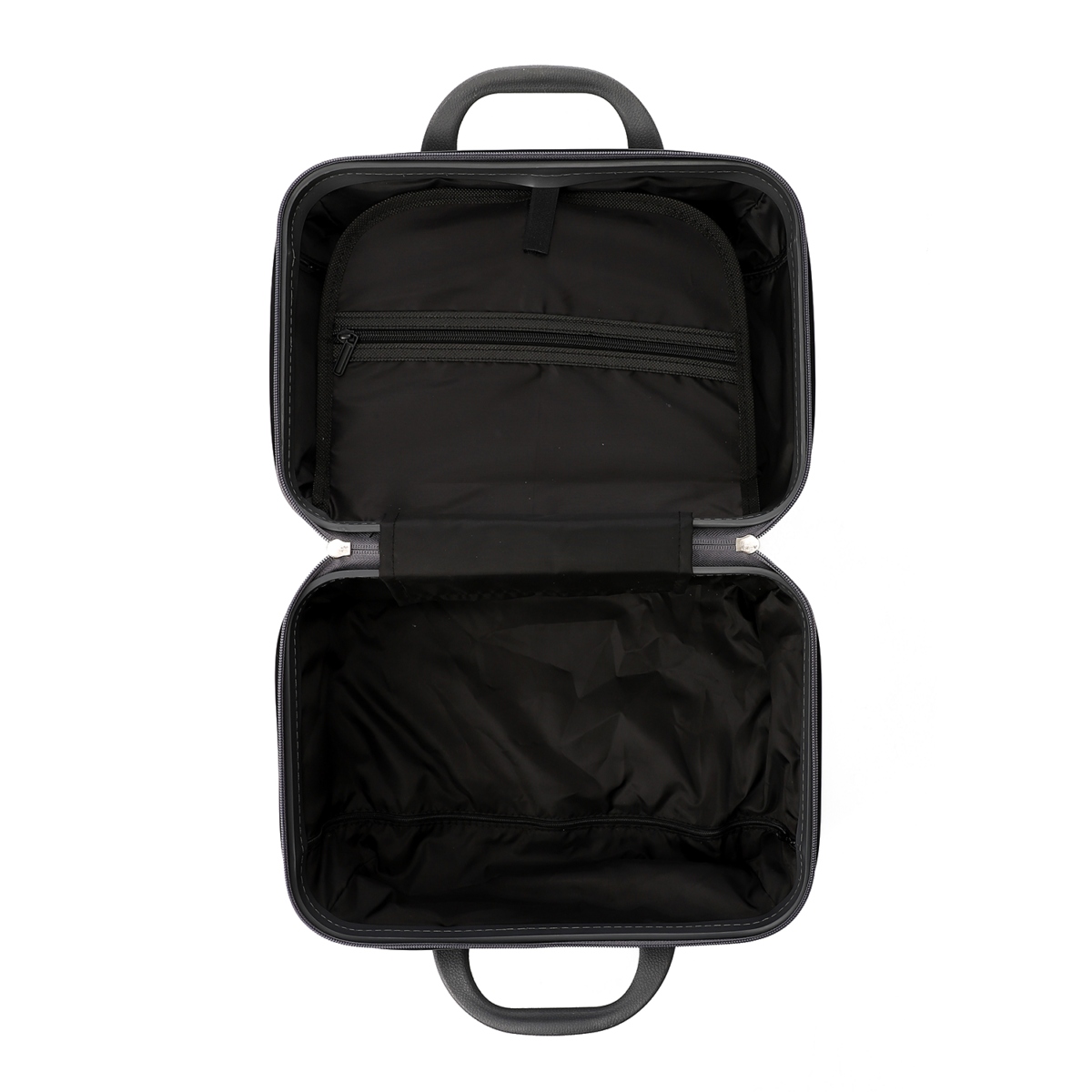 CROSSLAND Makeup Bag 14 Inch Grey Unbreakable