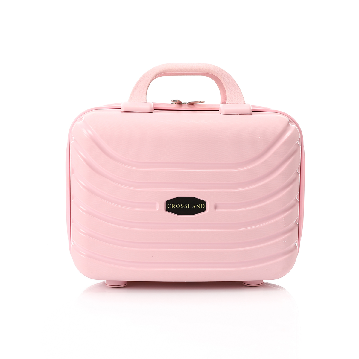 CROSSLAND Makeup Bag 14 Inch Pink Unbreakable