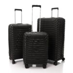 CROSSLAND full set trolley luggage black – 22, 26, and 32 inch