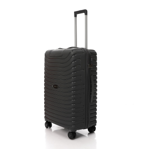 CROSSLAND Medium Size Suitcase 26” – TSA Lock, Lightweight Hard Shell – Grey