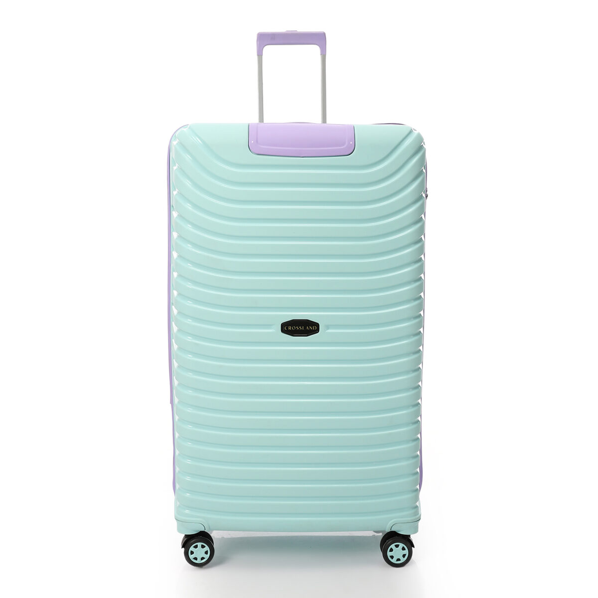 CROSSLAND Unbreakable Polyproplin 32 Inch Trolley Luggage Turquoise