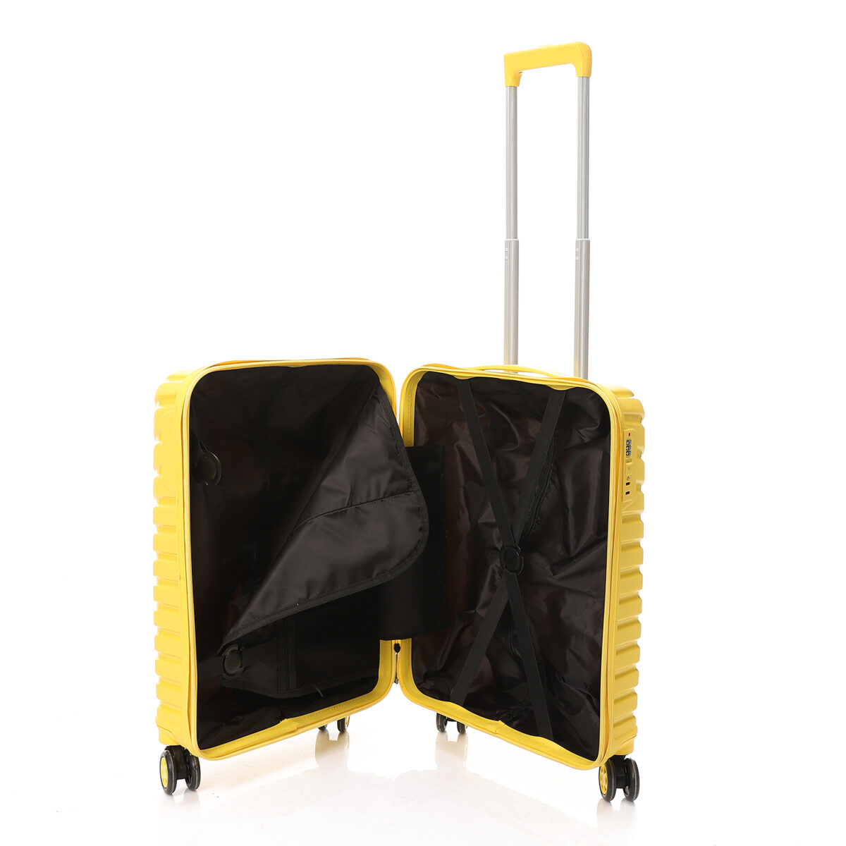 CROSSLAND Unbreakable Polyproplin 22 Inch Cabin Size Trolley Luggage