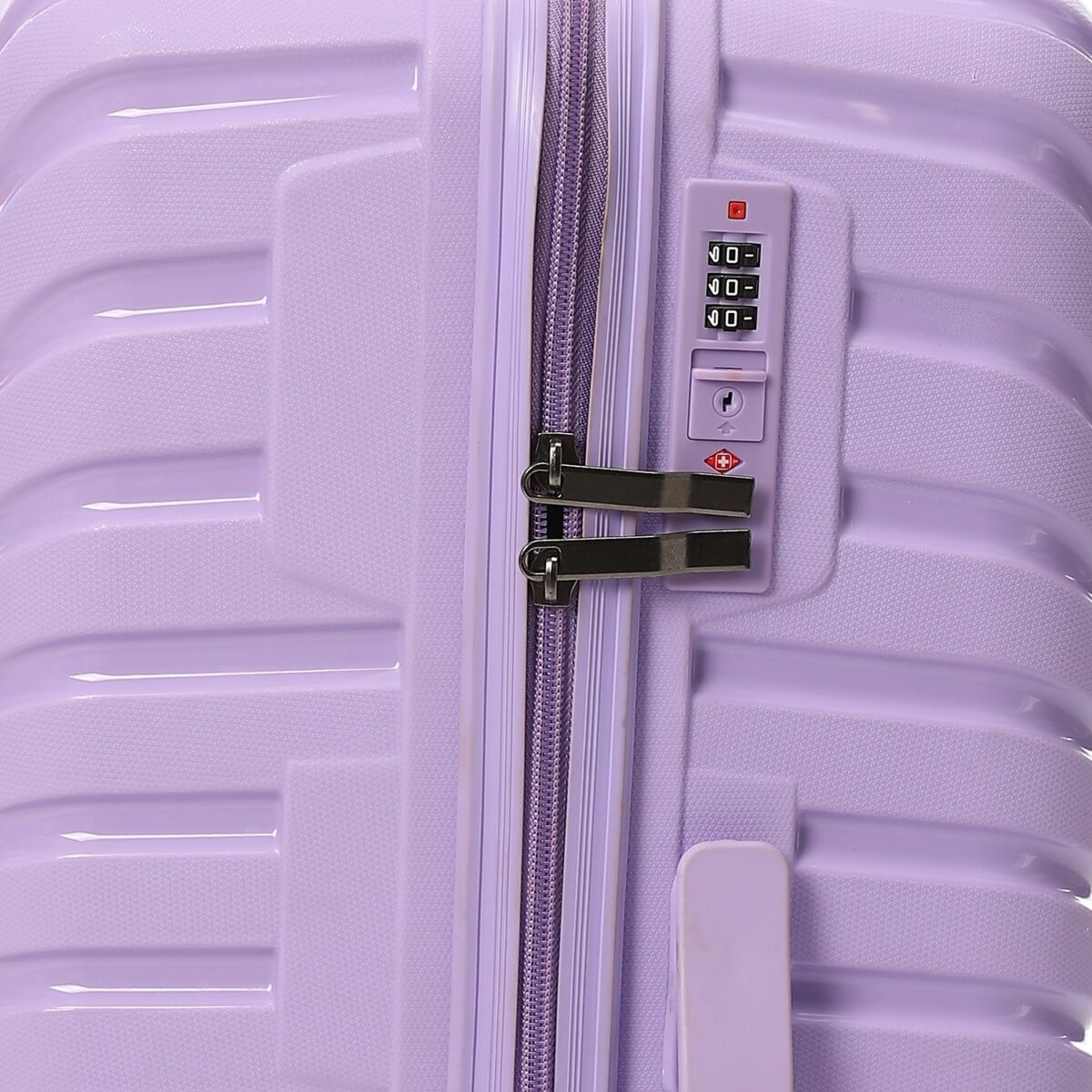 CROSSLAND Unbreakable Polyproplin Trolley Luggage Lock Purple