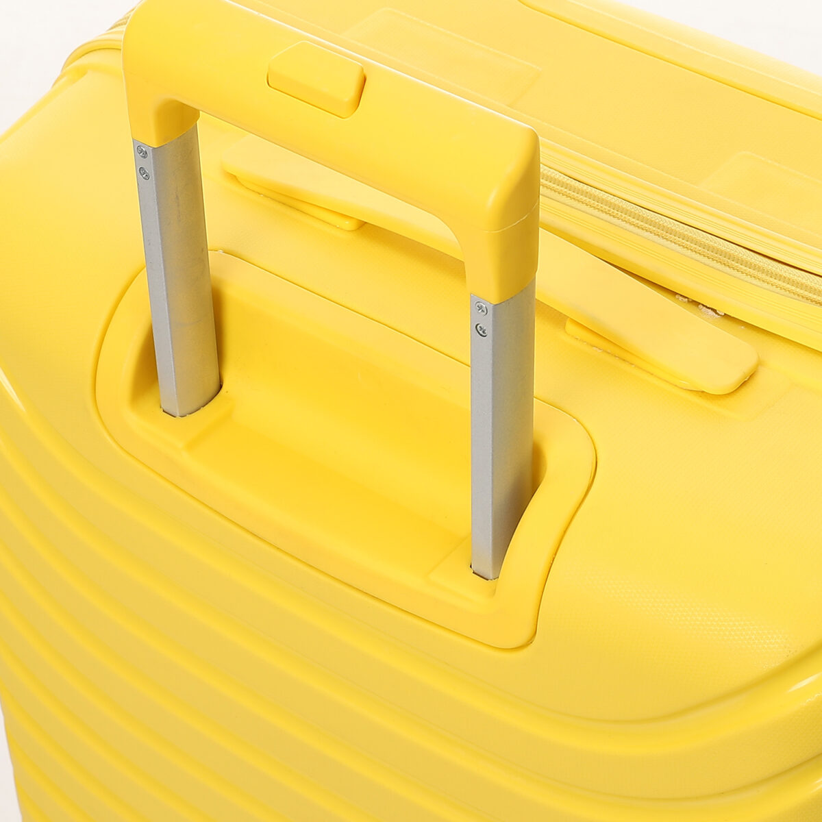 CROSSLAND Unbreakable Polyproplin Trolley Luggage Handle Yellow