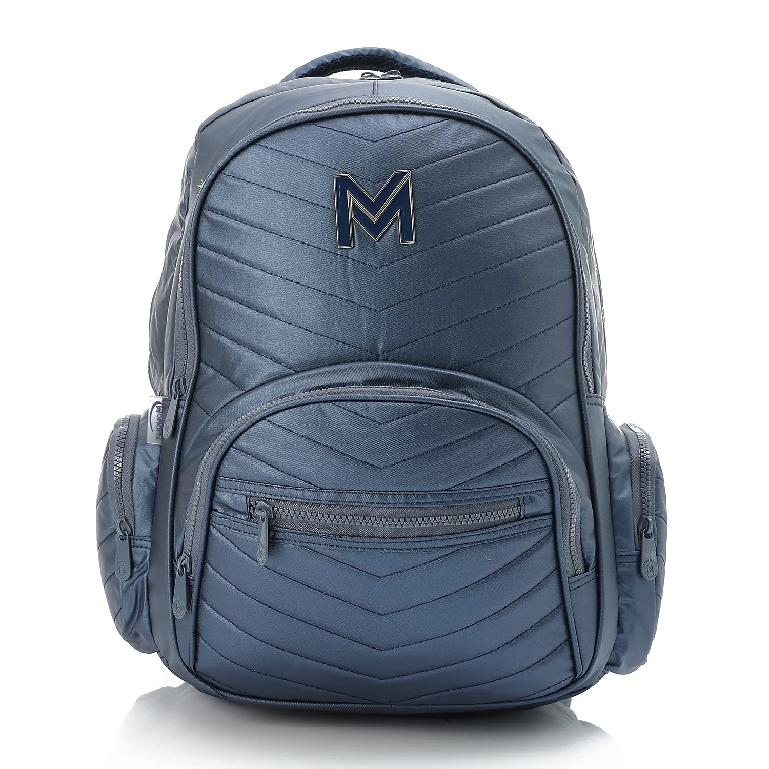 PLB-TEA-BLU-1 Modern Casual Woman Backpack,Shiny Color ,18 Inch