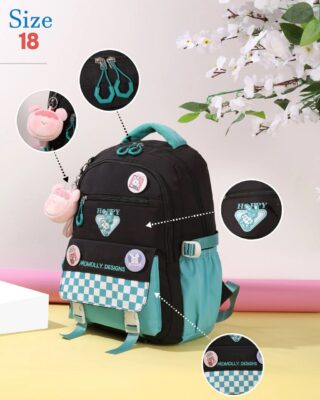 CROSSLAND 18 Inch School Backpack – Lightweight & Durable