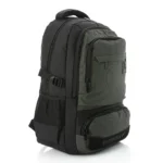 CROSSLAND Waterproof Laptop Backpack 18 Inch Olive Water Resistant