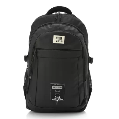 CROSSLAND Waterproof Black Laptop Backpack Safety Pocket