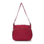 Burgundy Canvas Crossbody and Shoulder Bag ,Waterproof – Multi-Function - Image 4