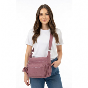 Cashmere Canvas Crossbody and Shoulder Bag ,Waterproof – Multi-Function