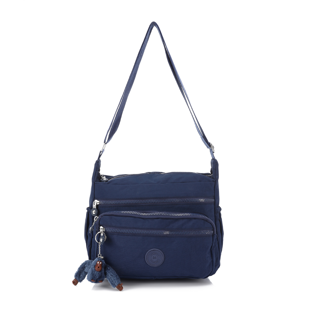 Navy Canvas Crossbody and Shoulder Bag ,Waterproof – Multi Compartment - Image 4