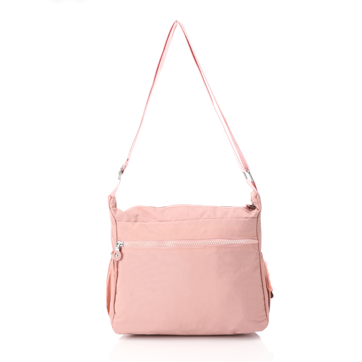 Pink Canvas Crossbody and Shoulder Bag ,Waterproof – Multi Compartment - Image 5