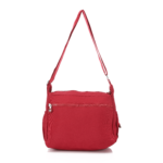 Red Canvas Crossbody and Shoulder Bag ,Waterproof – Multi-Function - Image 5