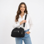 Black Crossbody and Shoulder Bag ,Waterproof – Multi-Function