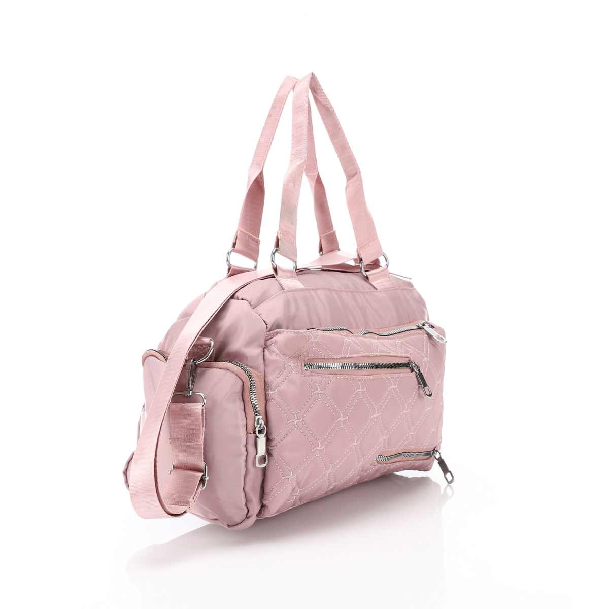 Cashmere Capitone Crossbody and Shoulder Bag ,Waterproof – Multi Compartment - Image 2