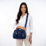 Navy Captone Crossbody and Shoulder Bag ,Waterproof – Multi-Function - Image 2
