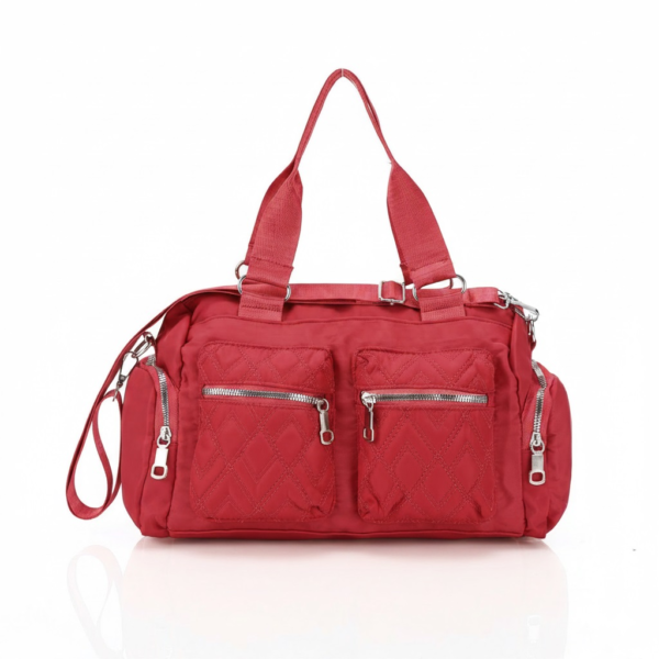 Red Woman Crossbody Shoulder Bag