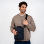Navy Blue  Waterproof Crossbody Shoulder Bag – Minimalist Style, Maximum Function